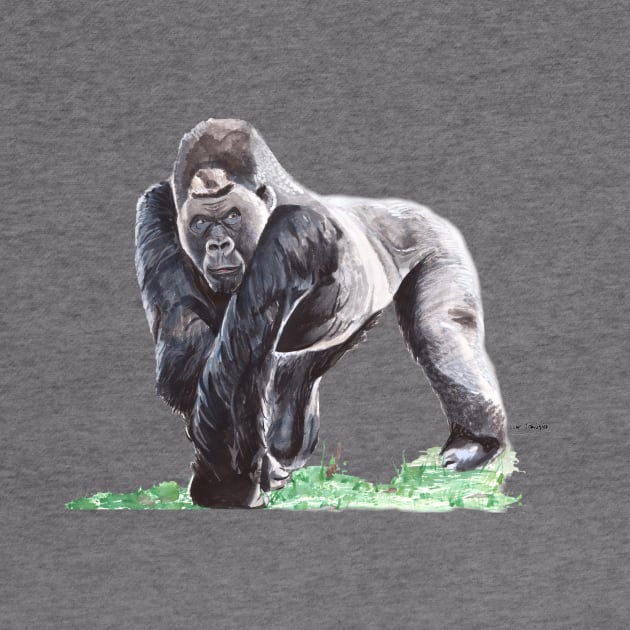 Silverback Gorilla by lucafon18